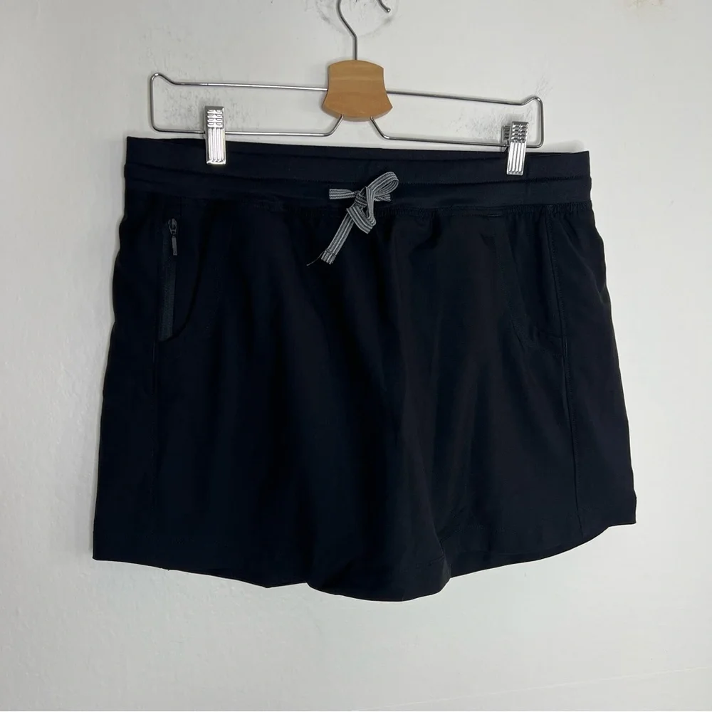 North Face Black Skort Skirt Tennis Golf Sz L